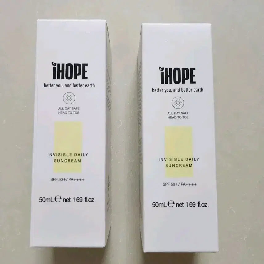 [BUNJANG] I-HOPE Sunscreen Bundle Set / (반택포) 2개가격 아이홉 무기자차 선크림 2개 일괄