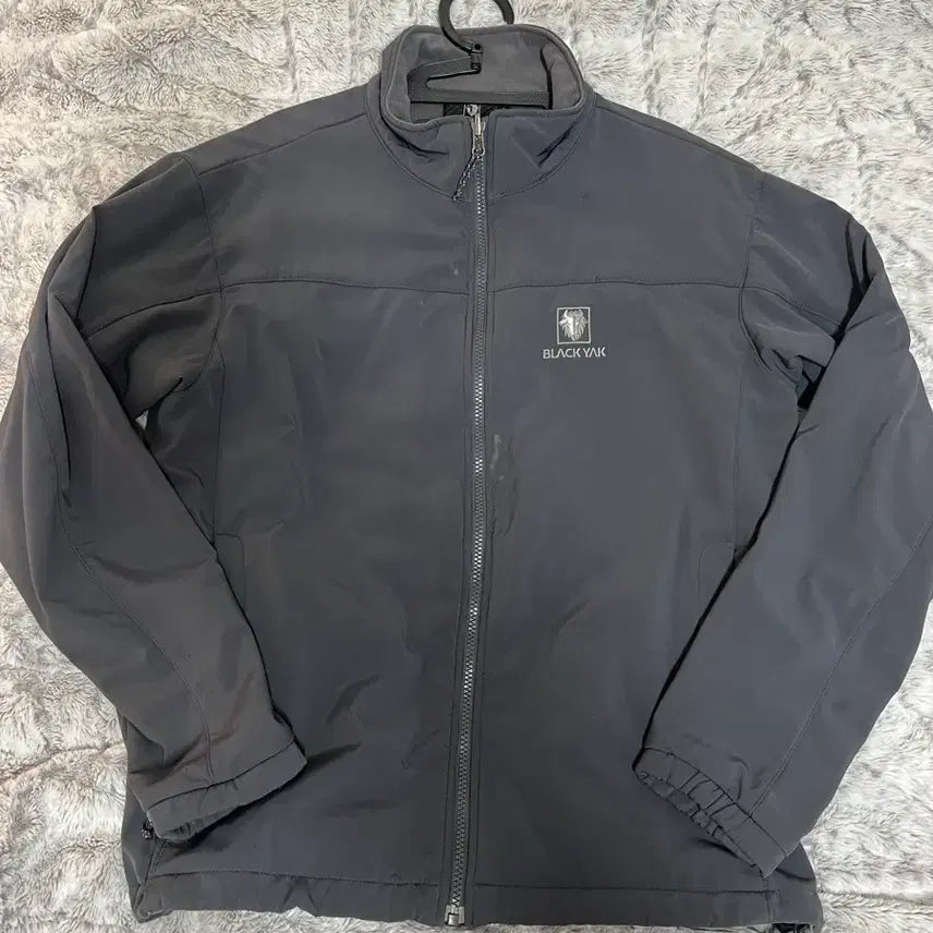 [BUNJANG] Black Yak Fleece Lined Zip-Up Jacket / 블랙야크 집업(기모)