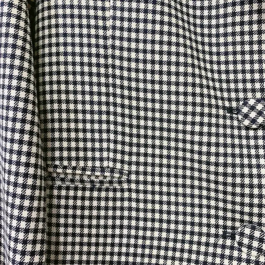 [BUNJANG] ZARA Houndstooth Oversized Blazer Jacket / 자라 오버핏 하운드 체크 블레이저 자켓 미착용