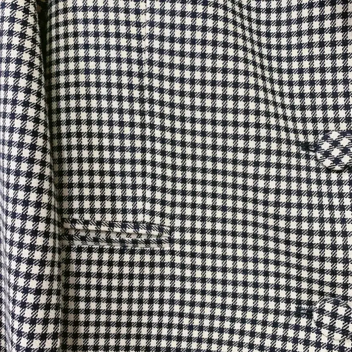 [BUNJANG] ZARA Houndstooth Oversized Blazer Jacket / 자라 오버핏 하운드 체크 블레이저 자켓 미착용