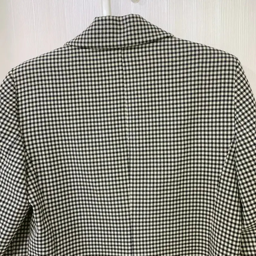 [BUNJANG] ZARA Houndstooth Oversized Blazer Jacket / 자라 오버핏 하운드 체크 블레이저 자켓 미착용