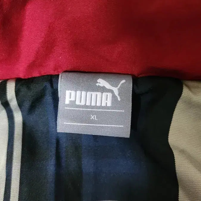 [BUNJANG] Puma Burgundy Hooded Windbreaker Coat / 푸마 버건디 후드 바람막이 코트 세제품