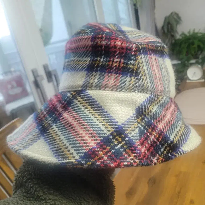 [BUNJANG] Modest Mood England Check Bucket Hat / 모데스트 무드 잉글랜드 체크 버킷햇