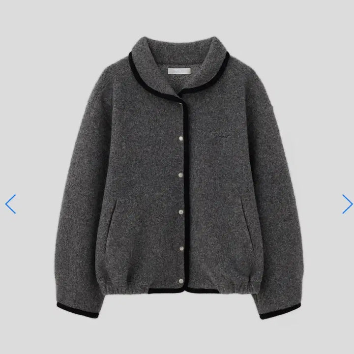 [SOLD OUT] 타낫 타낫 버튼 울 후리스 차콜 새상품