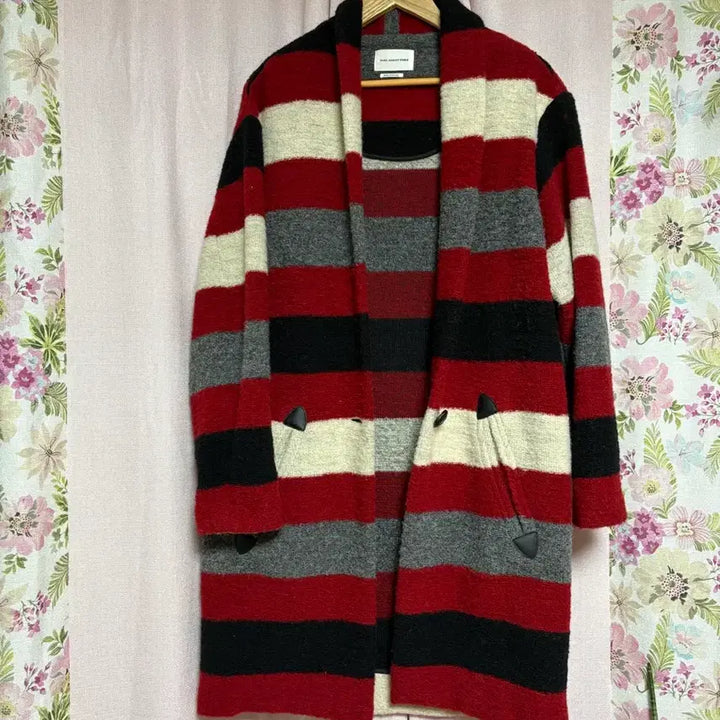 [BUNJANG] Isabel Marant Étoile Striped Wool Coat / 이자벨마랑 에뚜왈 스트라이프 울 코트