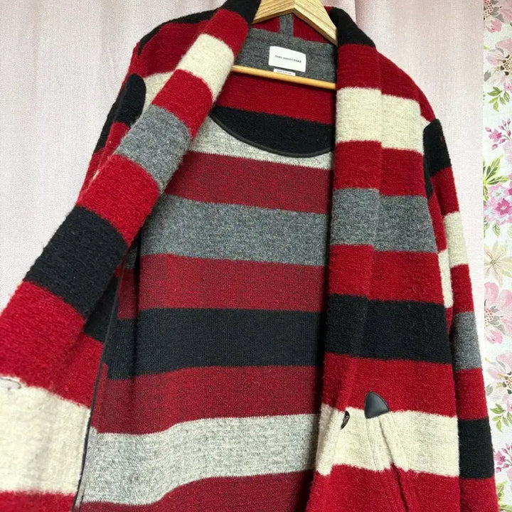 [BUNJANG] Isabel Marant Étoile Striped Wool Coat / 이자벨마랑 에뚜왈 스트라이프 울 코트