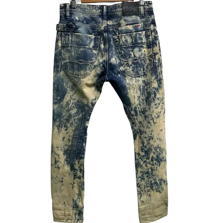 [BUNJANG] D2K Denim Jeans - 30 Size / D2K 돌청 워싱 타이다이 데님팬츠 -30사이즈