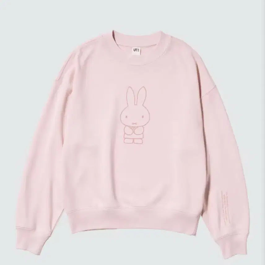 [BUNJANG] Miffy Pink Sweatshirt / 유니클로 미피 핑크색 맨투맨