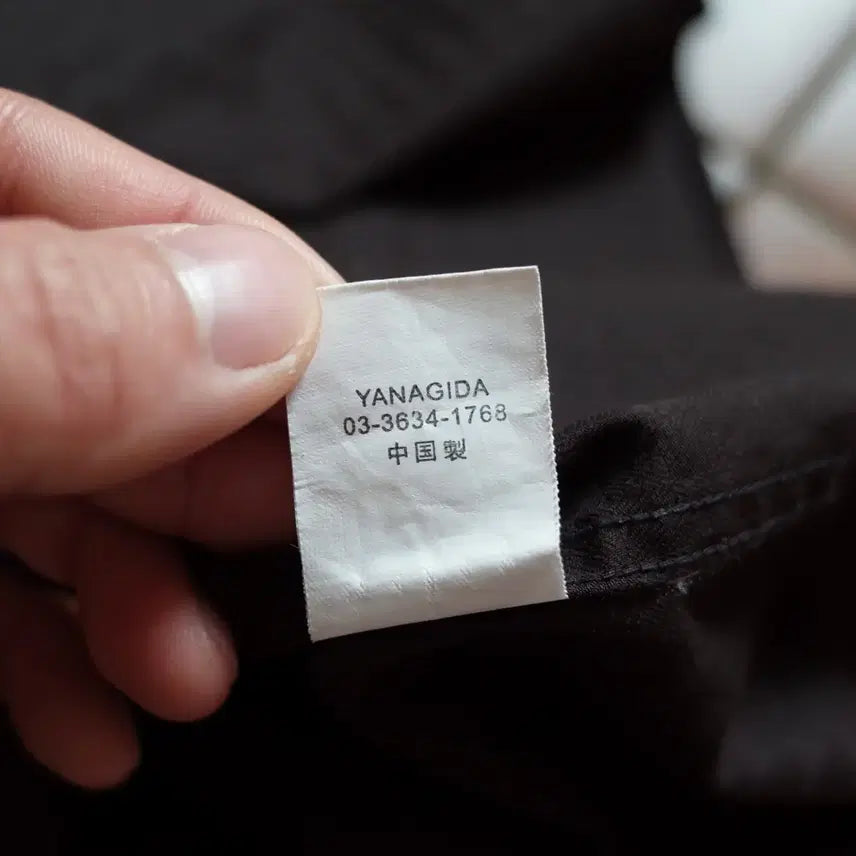 [BUNJANG] Finzione Check Pocket Curtain Shirt M / Finzione 체크 포켓 커튼 셔츠 M