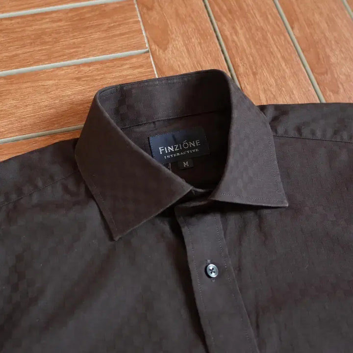 [BUNJANG] Finzione Check Pocket Curtain Shirt M / Finzione 체크 포켓 커튼 셔츠 M