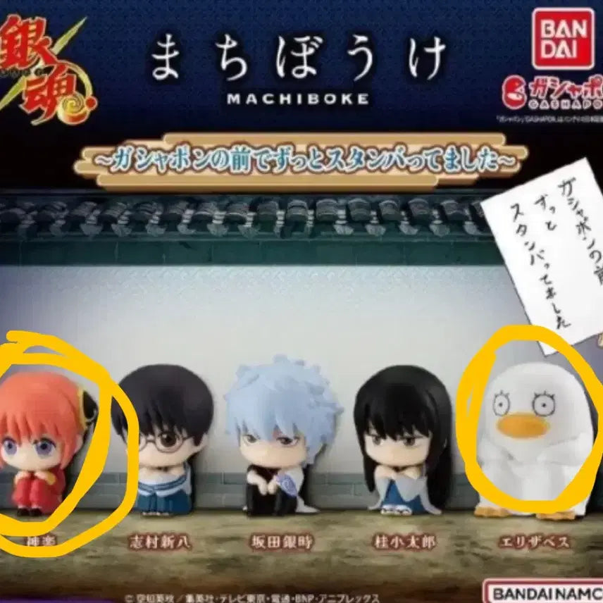 [BUNJANG] Gintama Machiboke Set 1 Kagura + Elizabeth Bundle / 은혼 마치보케 1탄 [카구라+엘리자베스] 일괄 판매