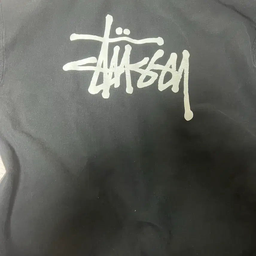 [BUNJANG] Stussy Basic Hoodie Black / 스투시 베이직 스투시 후드 블랙