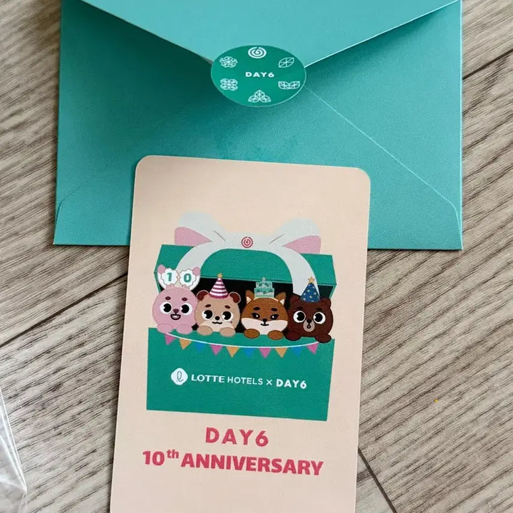[BUNJANG] DAY6 10th Anniversary Collaboration Pouch / 데이식스 롯데호텔 10주년 콜라보 파우치 DAY6 새상품 판매