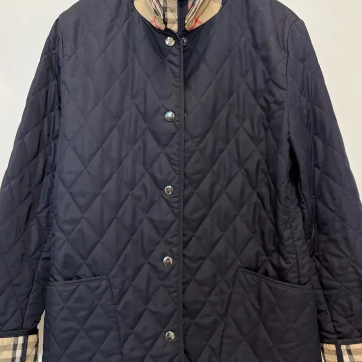 [BUNJANG] Burberry Navy Quilted Jacket / 버버리 네이비 퀼팅 누빔자켓 55사이즈 드라이완료(정품)