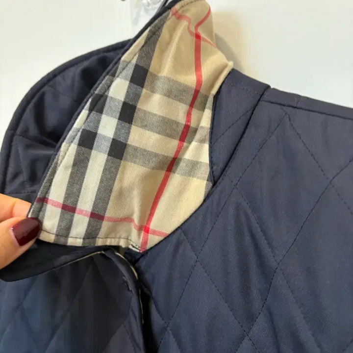 [BUNJANG] Burberry Navy Quilted Jacket / 버버리 네이비 퀼팅 누빔자켓 55사이즈 드라이완료(정품)