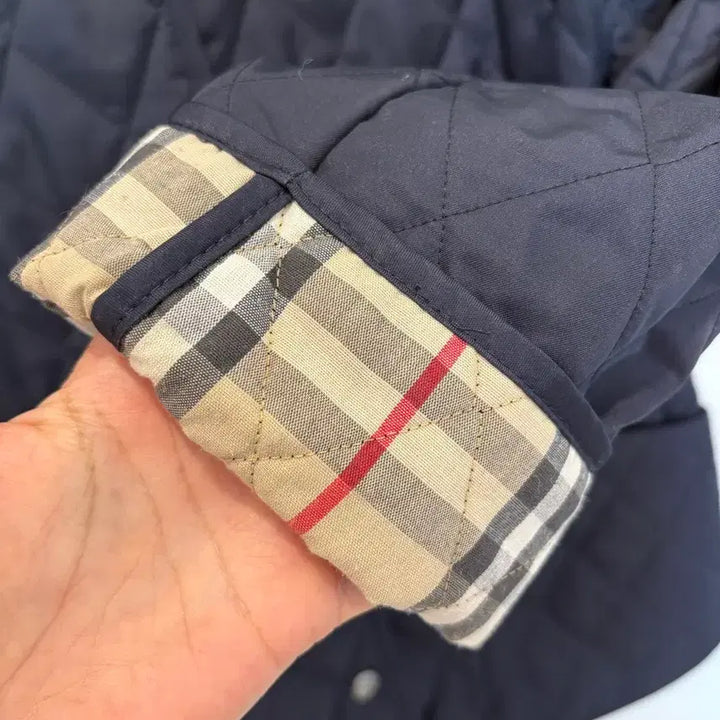 [BUNJANG] Burberry Navy Quilted Jacket / 버버리 네이비 퀼팅 누빔자켓 55사이즈 드라이완료(정품)
