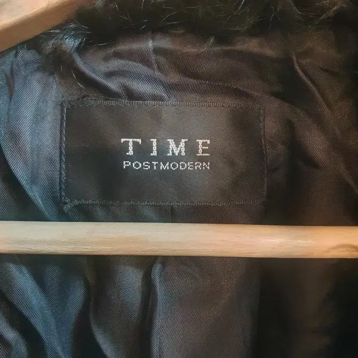 [BUNJANG] TIME Neck Warmer Coat Black / TIME 넥 워머 코트 블랙