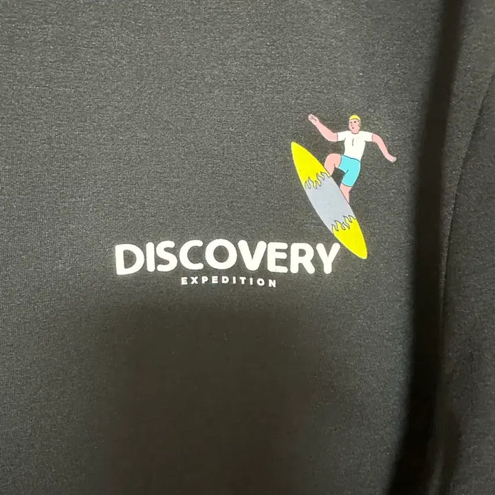 [BUNJANG] Discovery Black Short Sleeve T-shirt / 디스커버리 검정 반팔 티셔츠 새상품