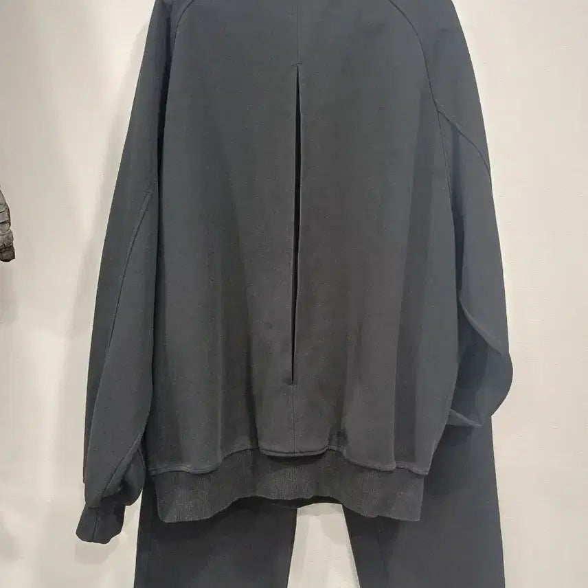 [BUNJANG] Songzio Jije Ro Assemblage Half-Zip Sweatshirt / 송지오 지재로 아상블라주 하프 지퍼 스웨트셔츠