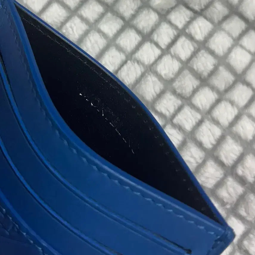 [BUNJANG] Montblanc Card Holder Blue / 몽블랑 카드지갑 블루