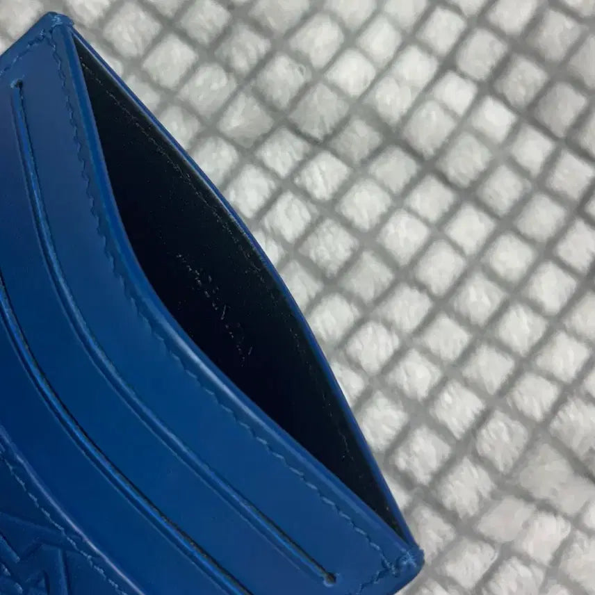 [BUNJANG] Montblanc Card Holder Blue / 몽블랑 카드지갑 블루