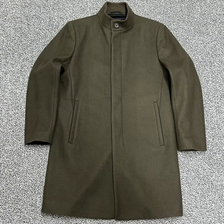 [BUNJANG] Theory Homme Cashmere Blend Coat / 띠어리옴므 캐시미어 혼방 카키 코트