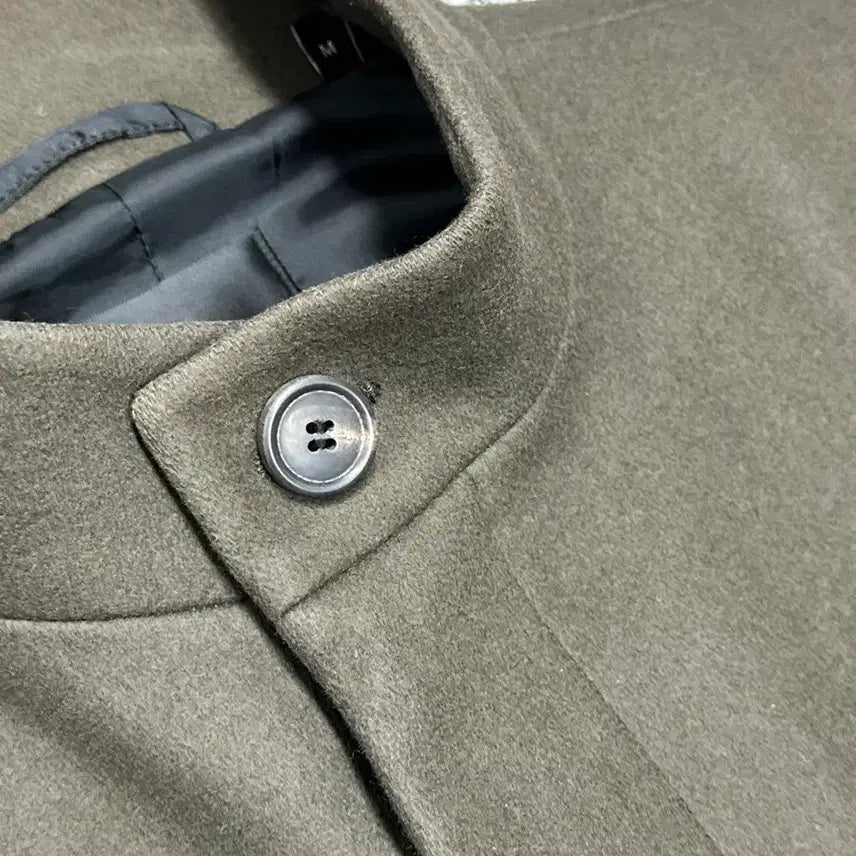 [BUNJANG] Theory Homme Cashmere Blend Coat / 띠어리옴므 캐시미어 혼방 카키 코트