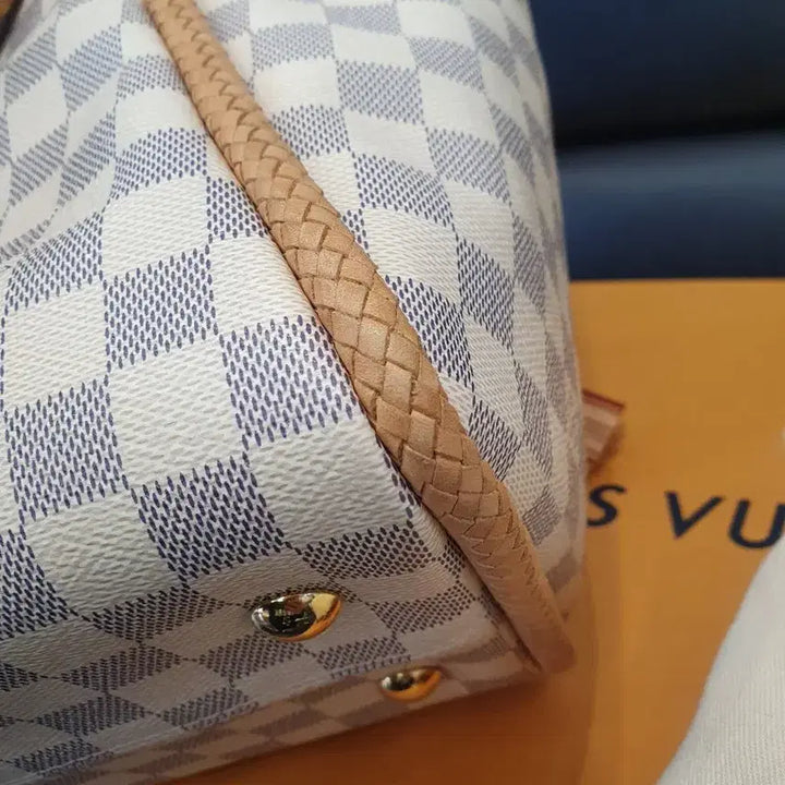 [BUNJANG] Louis Vuitton Damier Azur Propriaño Tote Bag N44027 / 루이비통 다미에 아주르 프로프리아노 토트백 N44027