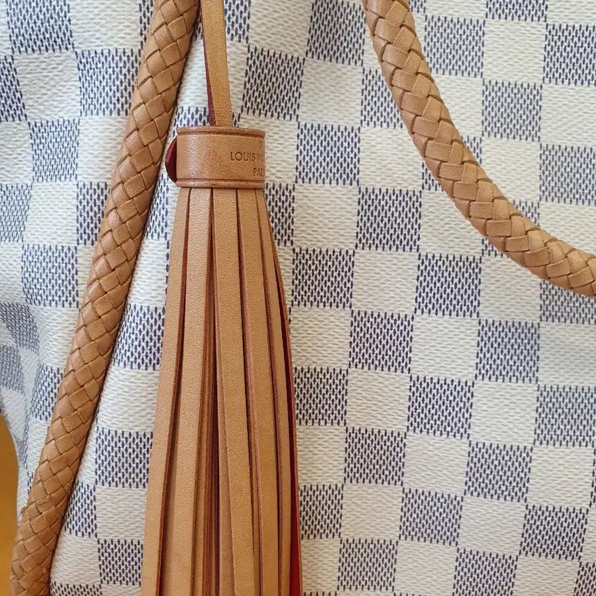 [BUNJANG] Louis Vuitton Damier Azur Propriaño Tote Bag N44027 / 루이비통 다미에 아주르 프로프리아노 토트백 N44027