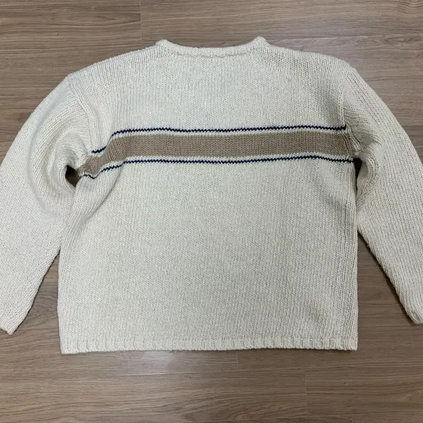 [BUNJANG] Parven Tobby V-Neck Knit Sweater / 파르벵 토비 브이넥 니트