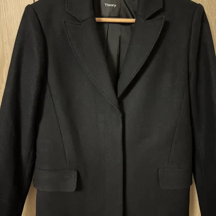 [BUNJANG] Theory Black Coat S / 띠어리 블랙 코트 S