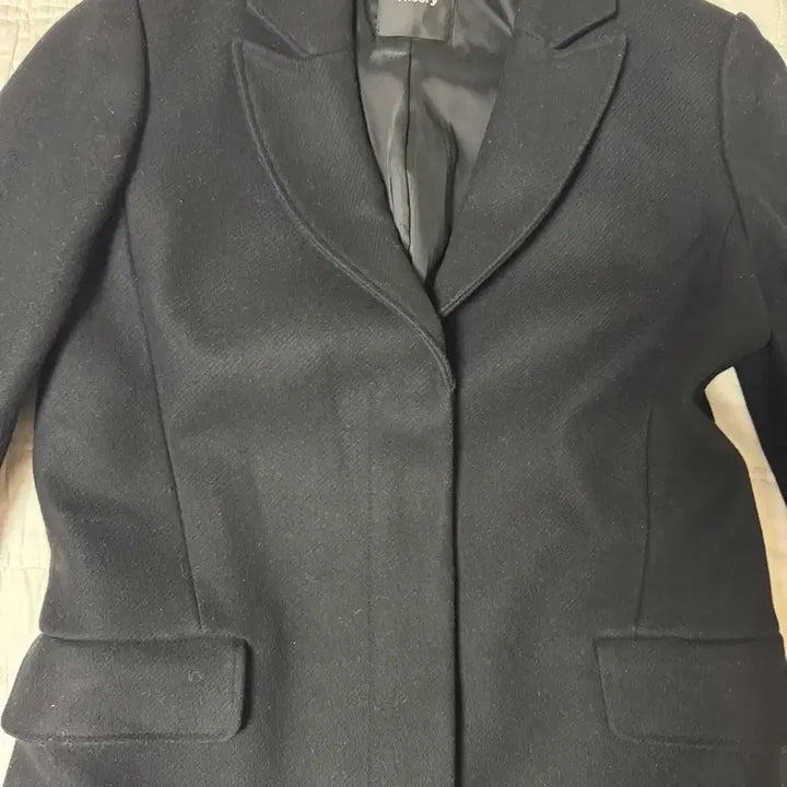 [BUNJANG] Theory Black Coat S / 띠어리 블랙 코트 S