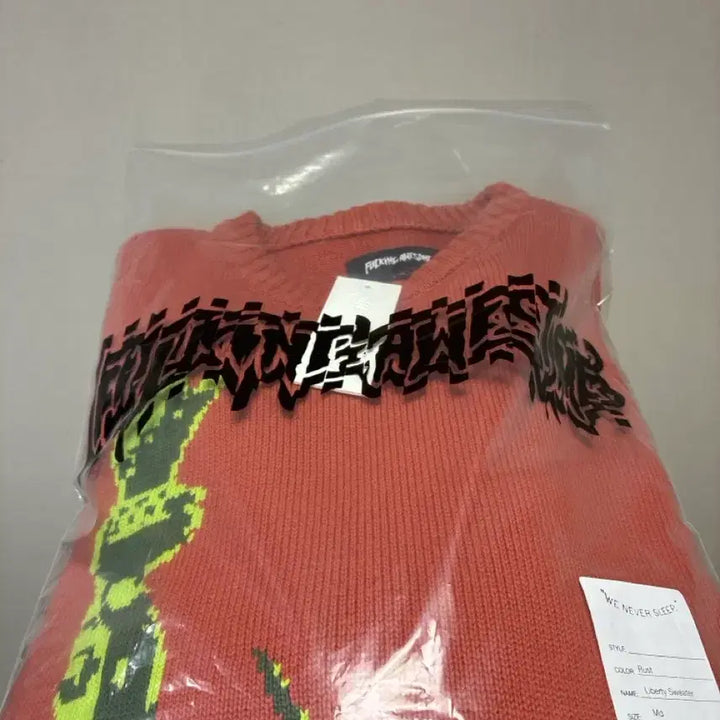 [BUNJANG] M Liberty Sweater Rust / [M]퍼킹어썸 리버티 스웨터 러스트