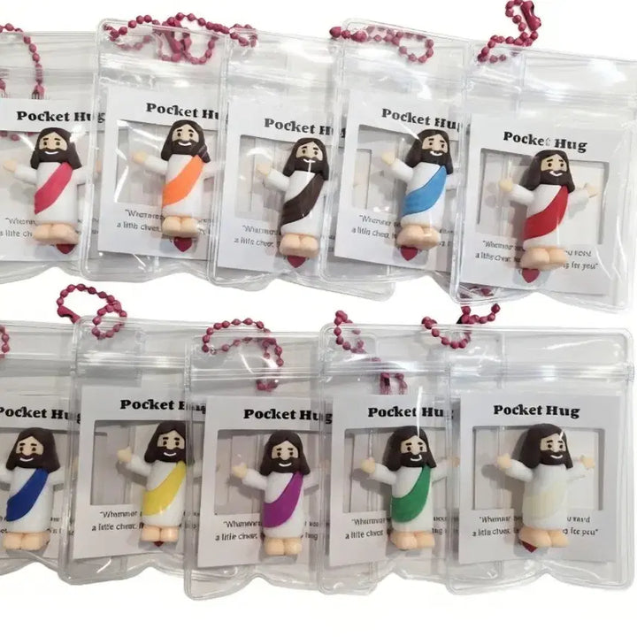 [BUNJANG] Jesus Hug Keychain / 예수님 허그 키링