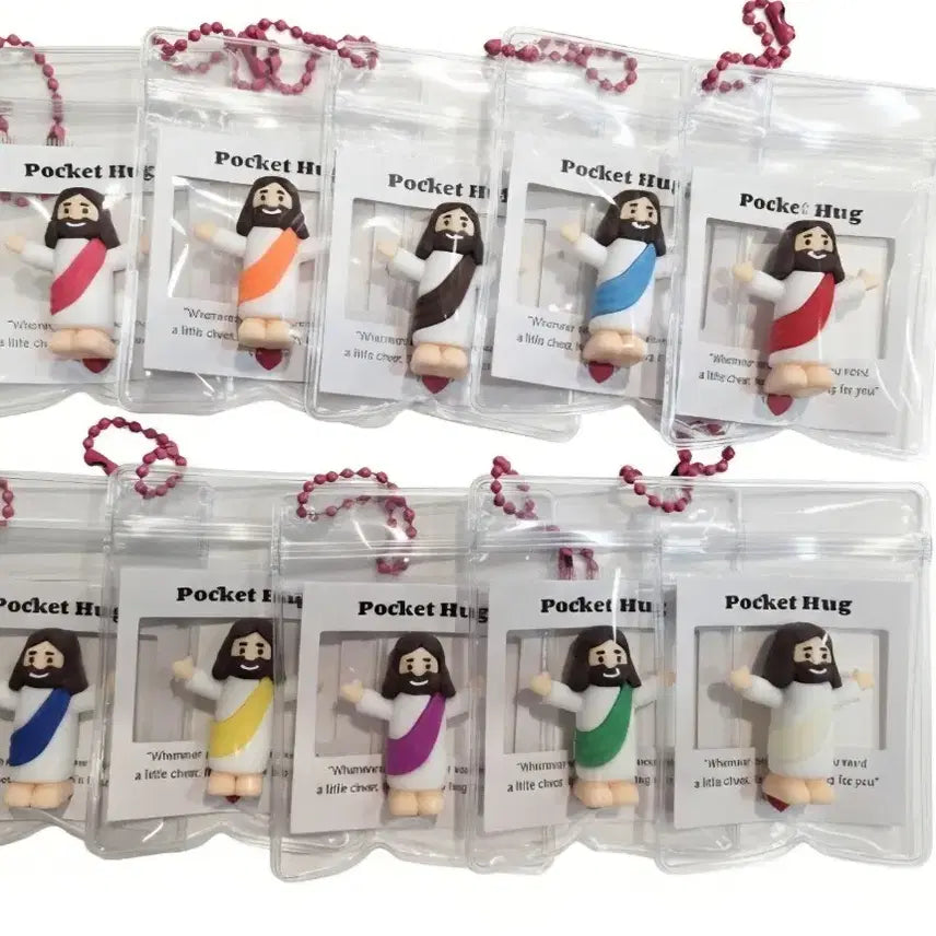 [BUNJANG] Jesus Hug Keychain / 예수님 허그 키링