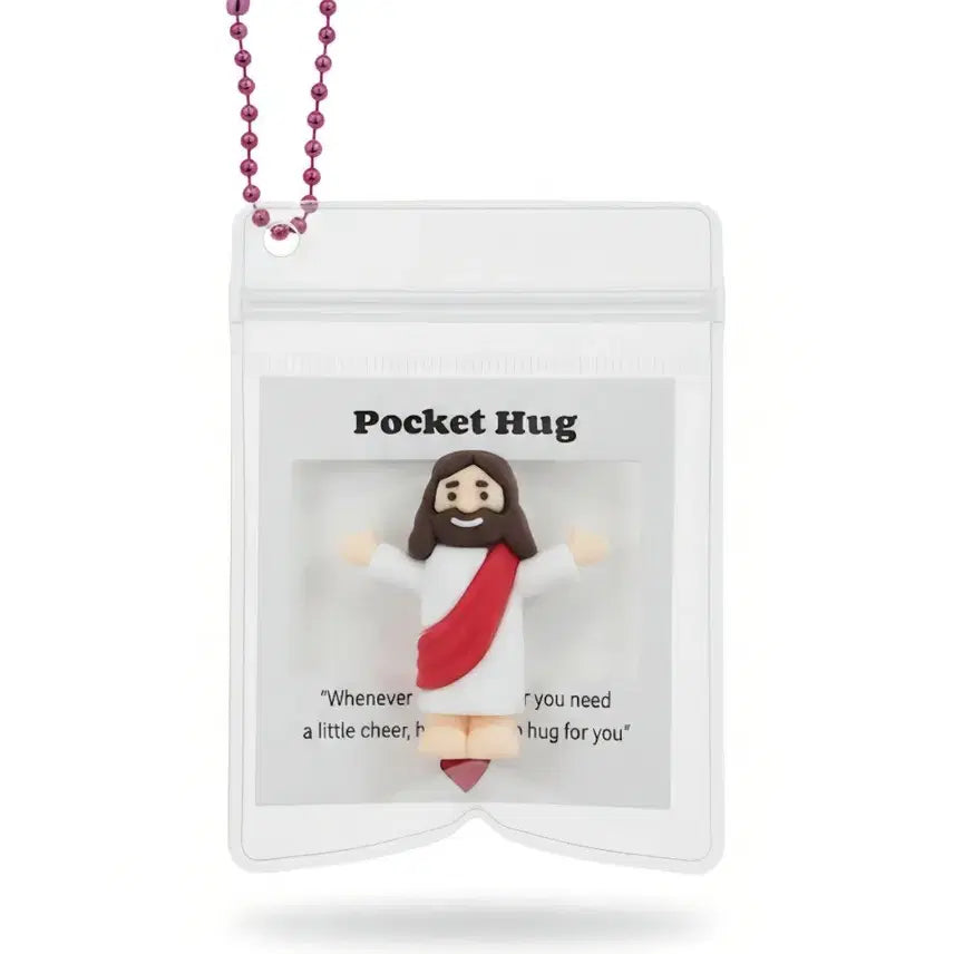 [BUNJANG] Jesus Hug Keychain / 예수님 허그 키링