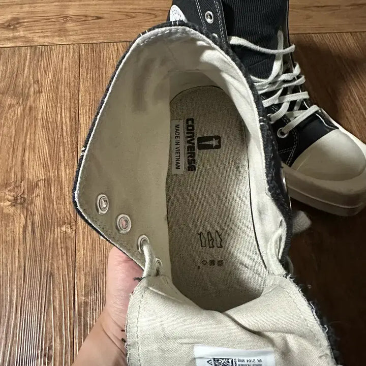 [BUNJANG] Converse Dark Shadow Turbo Dark Chuck 70 High Black / [280] 컨버스 다크쉐도우 터보다크 척70 하이 블랙