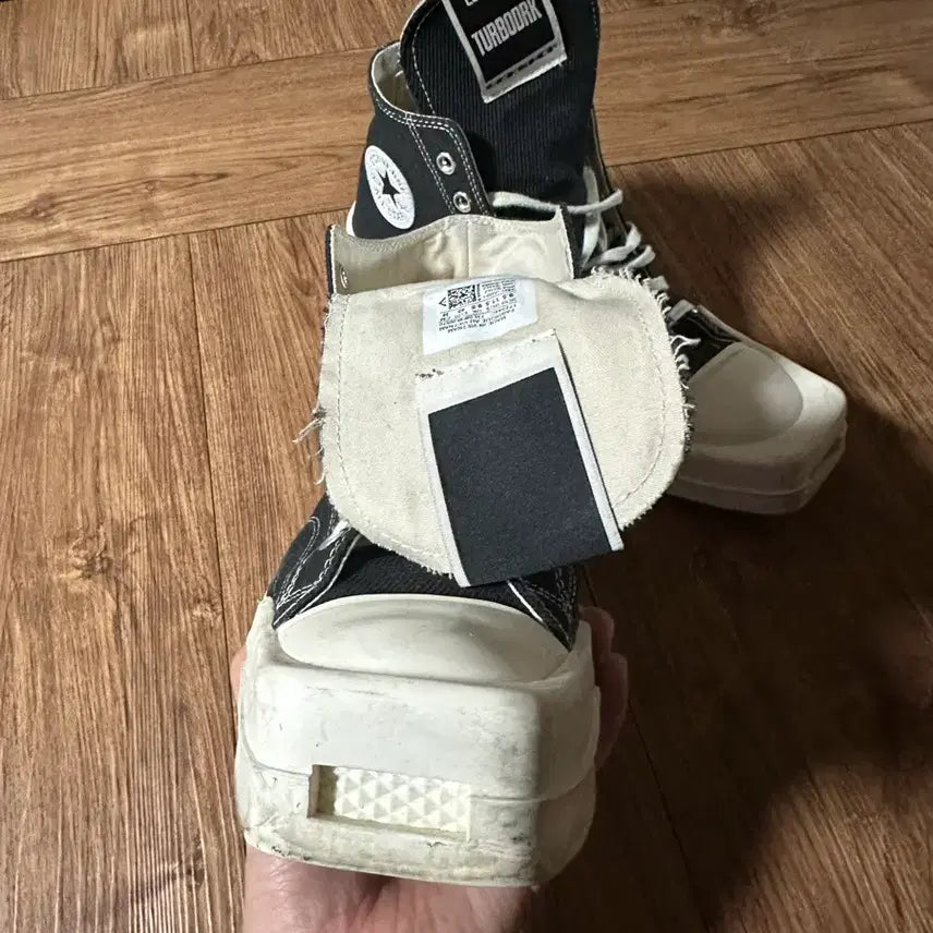 [BUNJANG] Converse Dark Shadow Turbo Dark Chuck 70 High Black / [280] 컨버스 다크쉐도우 터보다크 척70 하이 블랙