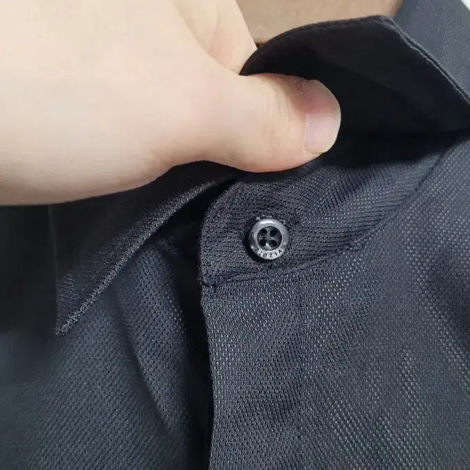 [BUNJANG] ZIOZIA Black Hidden Button Oxford Shirt / [M]ZIOZIA지오지아 블랙 히든버튼 옥스포드 셔츠남방 M
