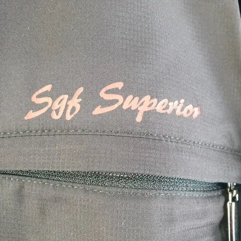 [BUNJANG] SGF Black Anorak Fleece Top / SGF 남95 블랙 아노락 기모 상의 L8854