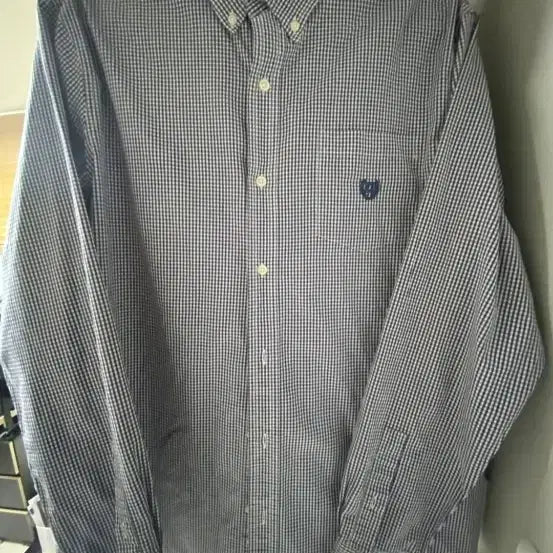 [SOLD OUT] 90's 폴로 랄프로렌 챕스 크레스트 로고 깅엄셔츠 XL