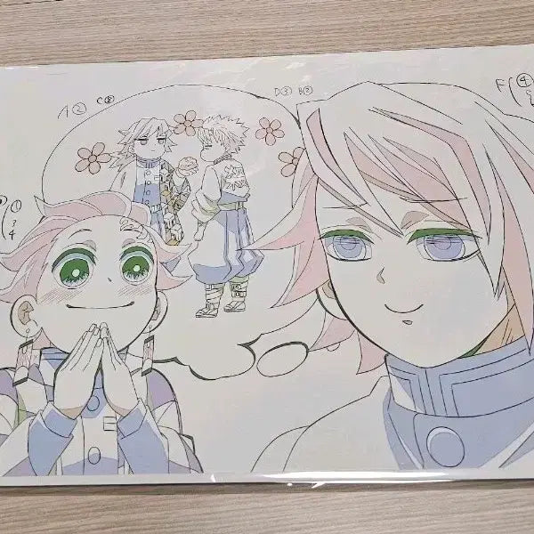 [BUNJANG] Demon Slayer Ufotable Original Illustration DVD/Blu-ray POB / 귀멸의 칼날 DVD 블루레이 특전 ufotable 원화일러스트