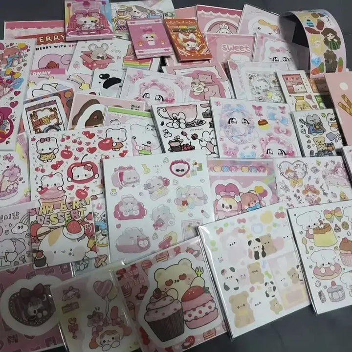 [BUNJANG] Assorted Stationery Random Box / 포용 다꾸 떡메/스티커 랜박 랜봉