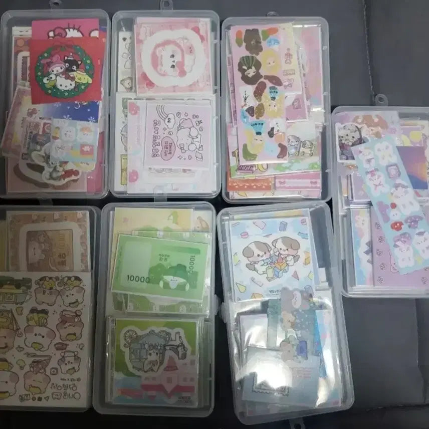 [BUNJANG] Assorted Stationery Random Box / 다꾸 떡메/스티커 랜박 랜봉