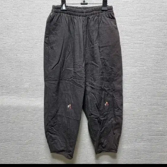 [SOLD OUT] p368 면 밴딩 배기 바지