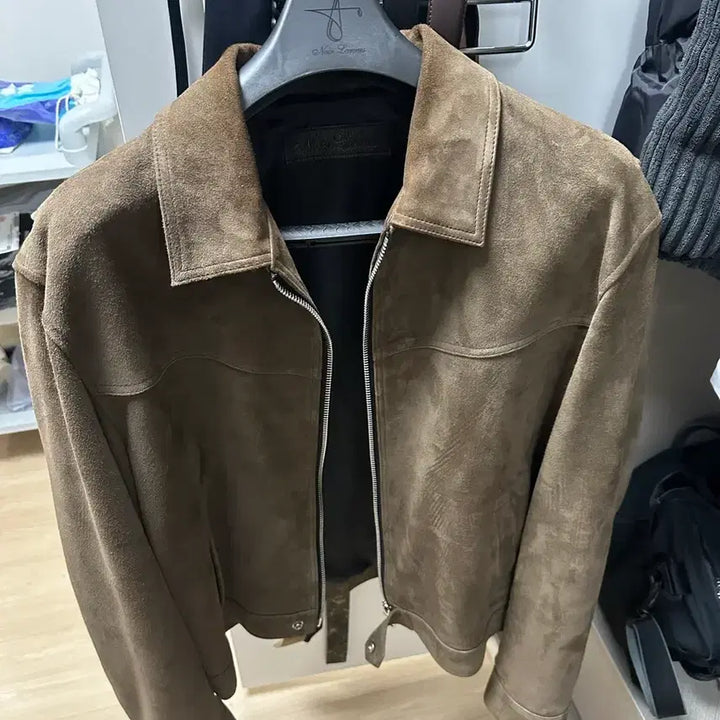 [BUNJANG] Noir Larmes Suede Jacket / Noir Larmes 스웨이드 자켓