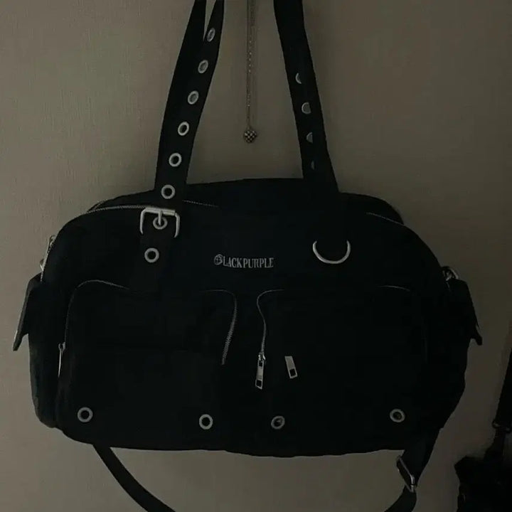 [BUNJANG] Blackpurple Overload Cargo Bag Black / 블랙퍼플가방 오버로드 카고백 블랙 새상품