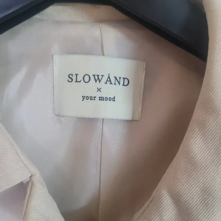 [BUNJANG] SLOWAND Beige Cotton Blouson Jacket / 슬로우앤드(SLOWAND)의 베이지색 블루종 자켓