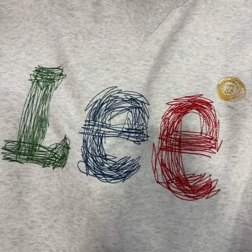 [BUNJANG] Lee Embroidered Logo Sweatshirt / lee 자수로고 맨투맨