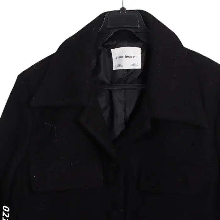 [BUNJANG] Piano Heaven Pocket Crop Jacket BK / 여성F/ 피아노헤븐 포켓 크롭 자켓 BK 19-97